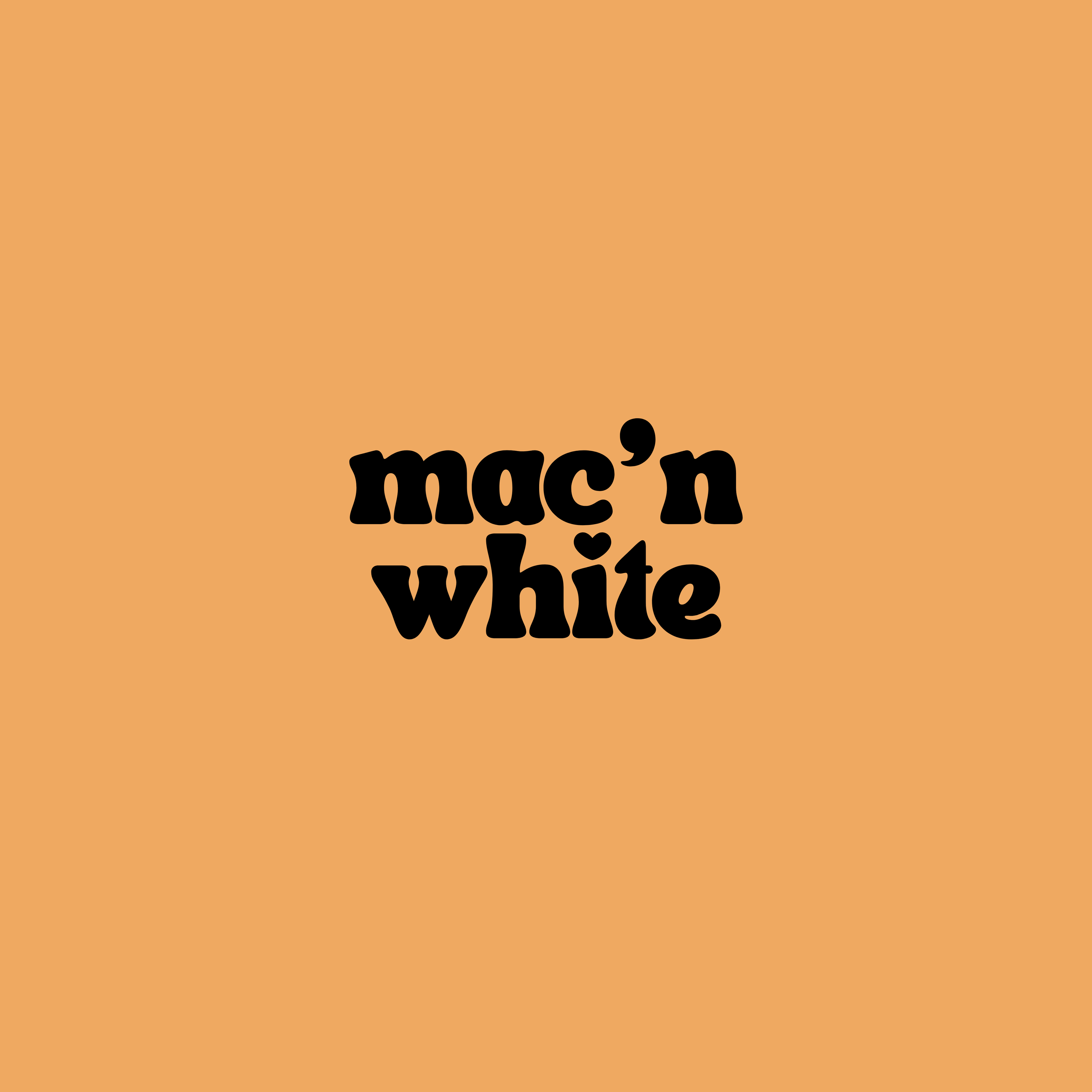 mac'n white